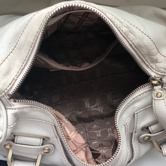 Rafe New York Cream Leather Handbag - Picture 7 of 10